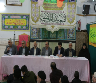 دیدار مردمی اعضای شورای اسلامی شهر و مدیران شهری در مسجد صاحب‌الزمان(عج) بلوار حافظ